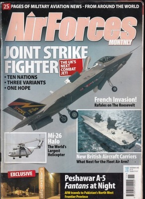 AIRFORCES MONTHLY 11/2008
