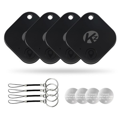 LOKALIZATOR KLUCZY BLUETOOTH BEZ GPS, ZESTAW 4 SZT. KZO