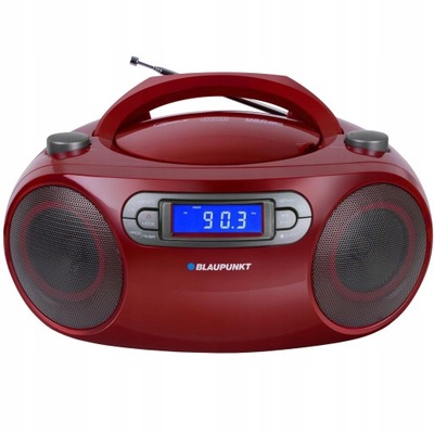 BLAUPUNKT BOOMBOX CD MP3 FM USB AUX BUDZIK BB18RD