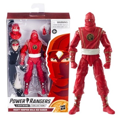 HASBRO POWER RANGERS FIGURKA Mighty Morphin Ninja Red Ranger