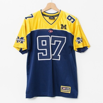 Wolverine Michigan koszulka VINTAGE sportowa NFL blokecore jersey M