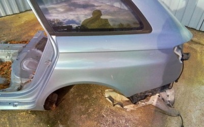 Audi rs6 c6 kombi четверть крыло левый задняя идеальное состояние фото №1