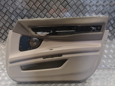 Обшивка двері правий перед nappa bmw f01 f02 lci lif фото №1