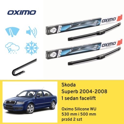 ДВІРНИКИ ПЕРЕД DO SKODA SUPERB 1 СЕДАН РЕСТАЙЛ (2004-2008) OXIMO