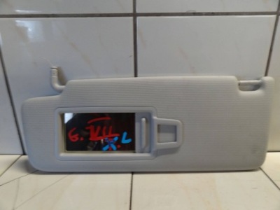 Vw golf vii sportsvan 2017 защита козырёк солнцезащитный левый фото №1