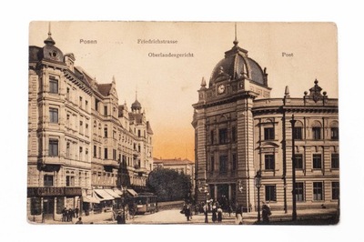 POZNAŃ - UL. 23 LUTEGO, POCZTA 1912