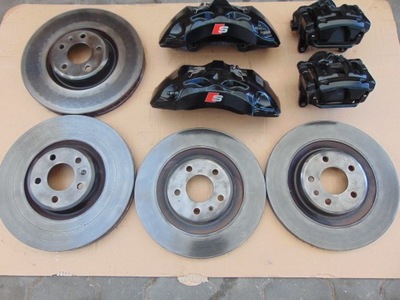 Суппорты тормозные диски audi sq5 ii s5 перед задняя 80a фото №1