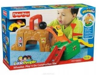 Fisher Price Little People WheeLies Plac Budowy