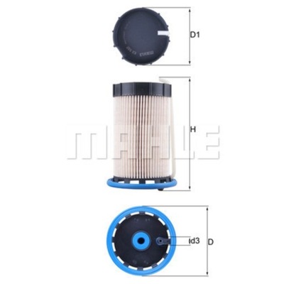 Фільтр пального knecht kx 592 audi vw фото №1