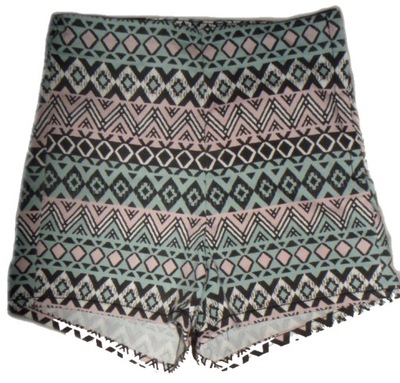 H&M DIVIDED WYS.STAN AZTEC nowe SPODENKI r.32