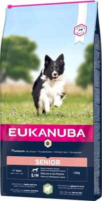 EUKANUBA SENIOR LAMB & RICE ALL BREEDS 2,5kg