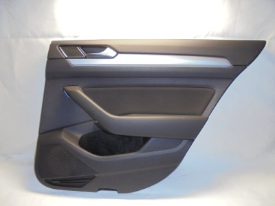 Обшивка обивка дверь правый правое задняя задний vw passat b8 3g5867212 фото №1