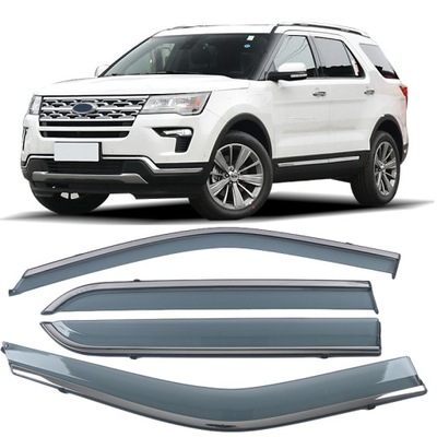 PARA FORD EXPLORER 5 2013-2018 TAPONES PRZECIWWIATR  