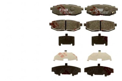 Trw gdb3442 набор тормозных колодок тормозных, тормоза дисковые фото №1