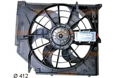 Behr-hella вентилятор радіатора behr hella 1437713 фото №1