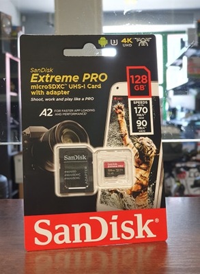 SanDisk Extreme Pro microSDXC 128 170/90