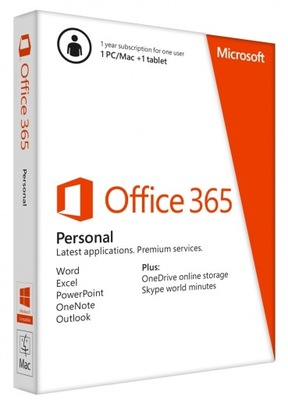 MS Office 365 Personal 1 stanowisko, 1 rok