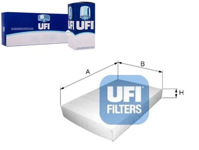 UFI FILTER CABIN FOCUS C-MAX 03-  