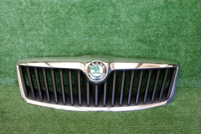 Skoda octavia ii lift 08-12 решітка радіатора решітка радіатора фото №1