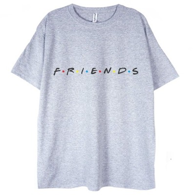 T-shirt Friends Przyjaciele Logo koszulka L
