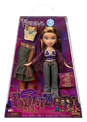 Bratz Original Fashion Doll - FIANNA - Series 3 - Doll, 2 Outfits and Poste