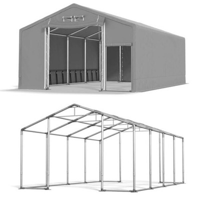 Namiot Warsztatowy 6x8m [3m] Zimowy DAS 600 W