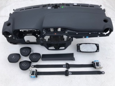 Mercedes w246 b панель приладів панель приладів консоль подушки безпеки ремені фото №1