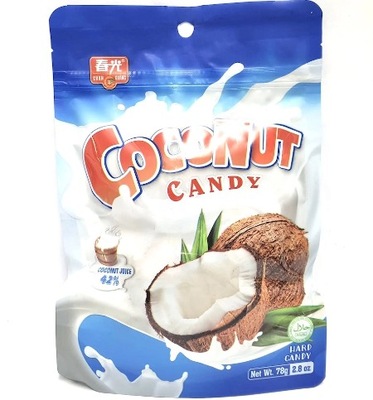 Cukierki Kokosowe Coconut Candy 78g Chun Guang