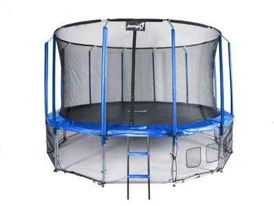 TRAMPOLINA OGRODOWA JUMPI 487CM 16FT NIEBIESKA