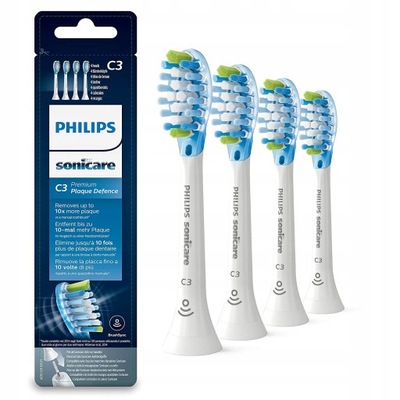 PHILIPS SONICARE HX9044 PLAQUE DEFENCE 4x KOŃCÓWKI