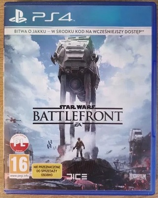 Star Wars Battlefront PS4 PL