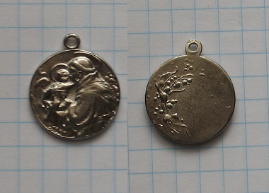 medalik św. Antoni