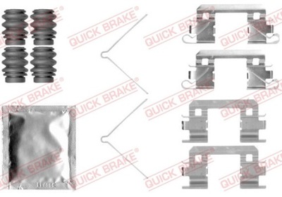 QUICK BRAKE 109-1811 KOMPLEKTAS AKCESORIOW, TRINKELĖS STABDŽIŲ 