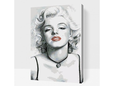 Malowanie Po Numerach Marilyn Monroe DUŻY 80x120cm