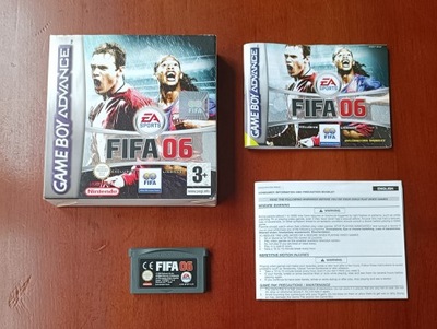 FIFA 06 GRA GAME BOY ADVANCE NINTENDO ANGIELSKA GBA