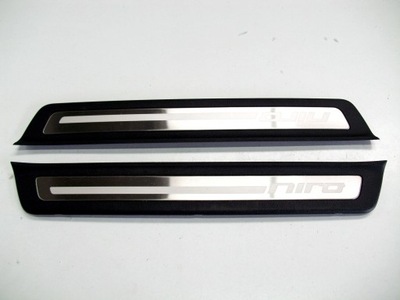 Захист накладка поріг перед kia niro фото №1