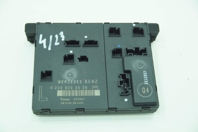 Модуль сиденье lewego a2308203526 mercedes sl r230 02 фото №1