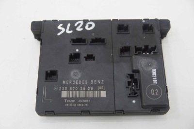 Модуль дверей лівий mercedes sl r230 фото №1
