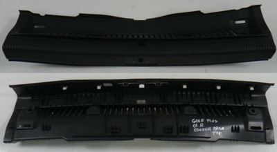 Vw golf plus 07 r защита поперечина заднего фото №1
