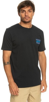T-shirt Quiksilver Warped Frames - KVJ0/Black