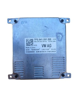 Модуль led vw audi skoda 7p5941591bb фото №1