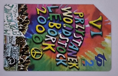 KARTA TELEFONICZNA TP S.A. NR. 924 - WOODSTOCK 2000