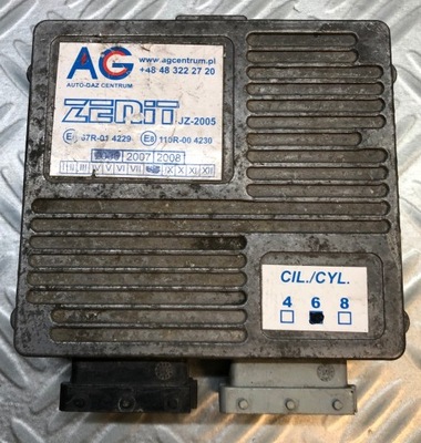 CONTROL UNIT LPG ZENIT JZ-2005 6 CYLINDERS  