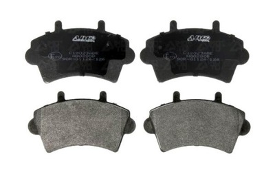 Abe гальмівні колодки гальмівні nissan interstar dci 140 x70 фото №1