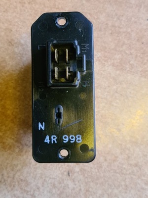 Toyota paseo 1.5 резистор вентилятор фото №1