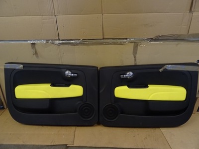 Fiat 500 lift обивка дверь левый правый фото №1