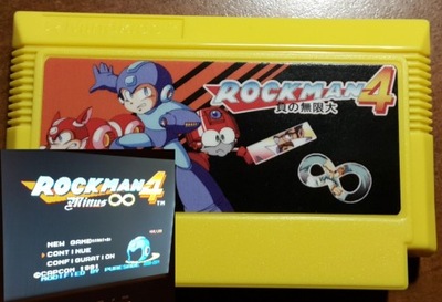 Pegasus kartridż Rockman 4 minus infinity scalaks