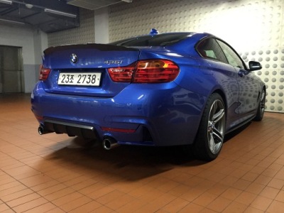 Bmw 4 f32 образец m4 спойлер спойлер спойлер грунтовка фото №1