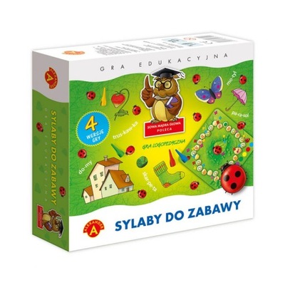 Gra planszowa - Sylaby do zabawy