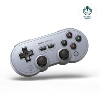 Gamepad 8Bitdo SN30 Pro szary bezprzewodowy 14 przycisków